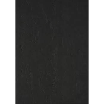 LMG Signaltechnologie 100 cubiertas traseras para archivadores de anillas negro A4 cartón 250 g/m²