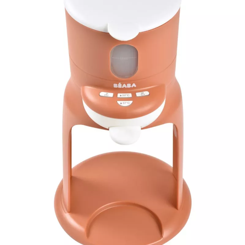 Beaba Bib'expresso 2 en 1 máquina de preparación de fórmula y biberones terracota