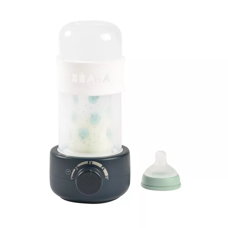 Beaba Babymilk Second 911720 calientabiberones, azul marino