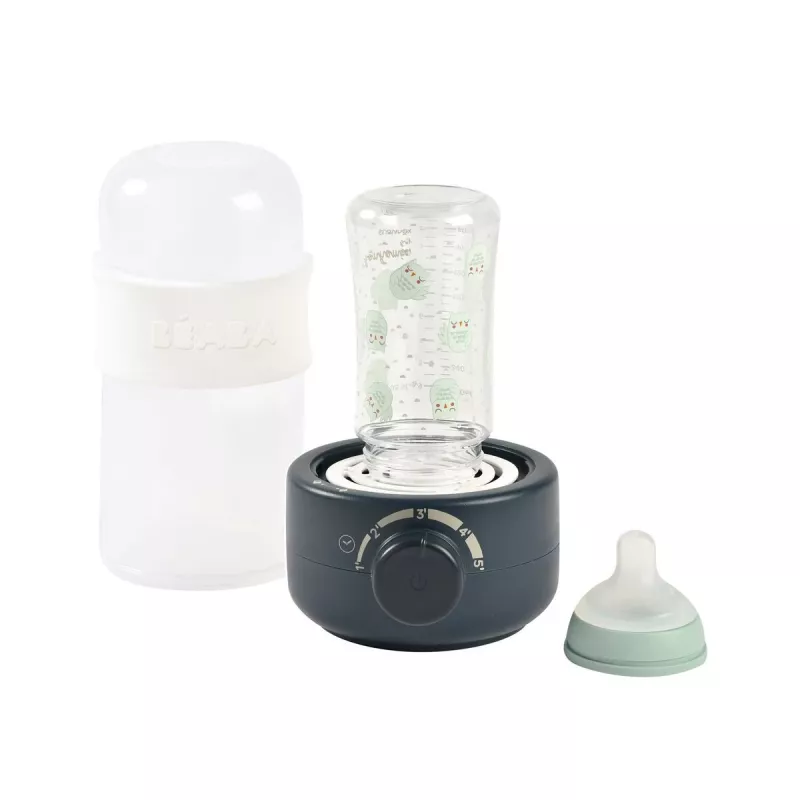 Beaba Babymilk Second 911720 calientabiberones, azul marino