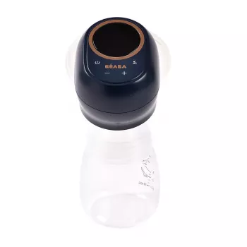 Sacaleches eléctrico simple Beaba 180 ml Night Blue