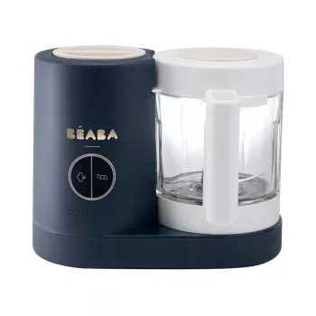 Beaba Babycook Neo Night Blue - Batidora/cocedor al vapor para bebés