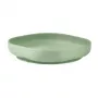Plato de silicona con ventosa Beaba Sage Green