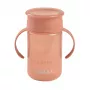 Vaso de entrenamiento Beaba 360° rosa 200 ml