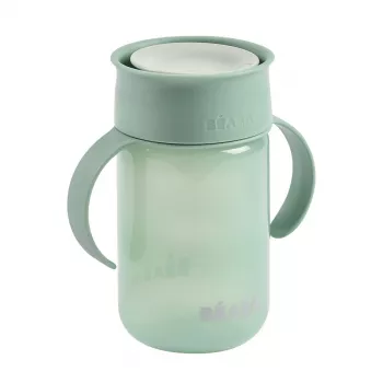 Vaso de entrenamiento Beaba 360° 200 ml Sage Green