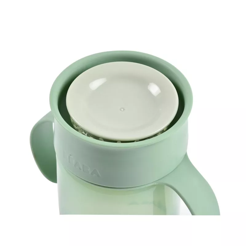 Vaso de entrenamiento Beaba 360° 200 ml Sage Green