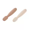 Set de 2 cucharas de primeras comidas y mordedores de silicona Beaba Praline/Clay