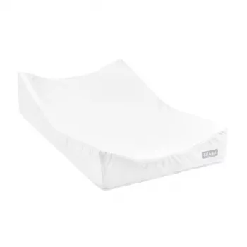 Cambiador anatómico suave Beaba Sofalange blanco/gris