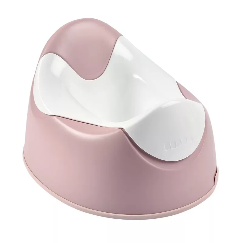 Orinal entrenador Beaba con cubeta extraíble rosa antiguo