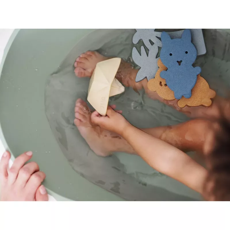 Bañera para bebés Beaba Camele'o verde salvia