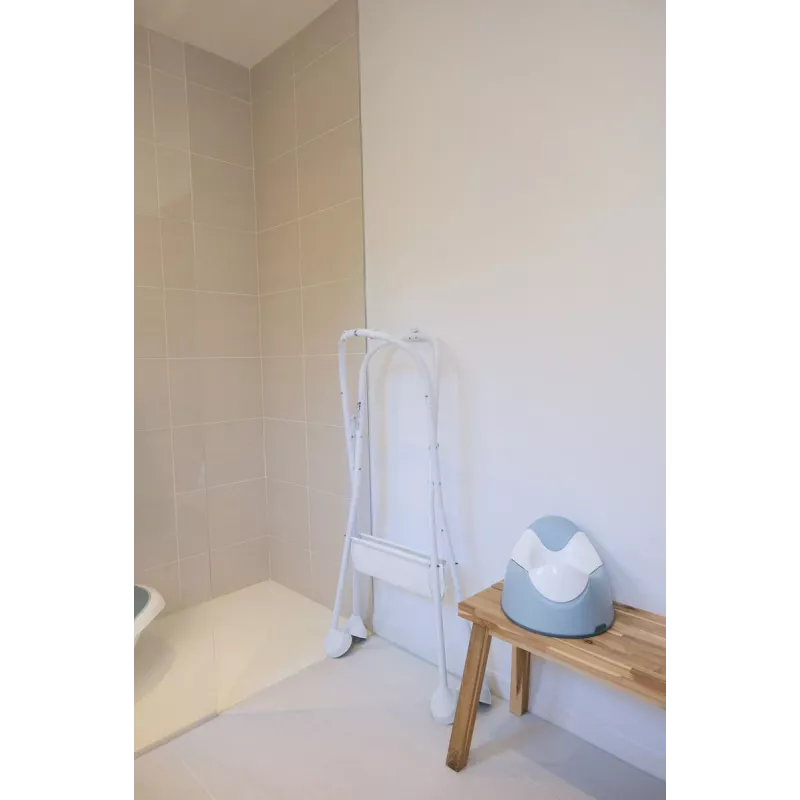 Soporte blanco Beaba Camele'o para bañera y cambiador