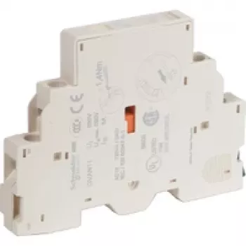 Schneider Electric GVAN11 TeSys bloque de contactos auxiliares 1NA+1NC borne de tornillo