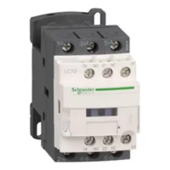 APC Schneider Electric LC1D12BD contactor TeSys D, 3P, 12A AC-3, bobina 24V DC, contactos auxiliares 1NO+1NC, bornes de tornillo