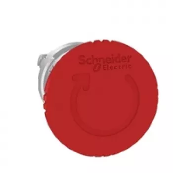 Schneider Electric pulsador de parada de emergencia ZB4BS844 cabeza de seta roja 40 mm