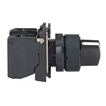 Schneider Electric XB5 Pulsador, negro, 220-240 V, 10 A