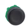 Schneider Electric ZB5AA2 cabezal de pulsador plano, negro, 22 mm, Harmony XB5