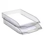CEP Office Solution bandeja de documentos Ice Black negro-transparente DIN C4