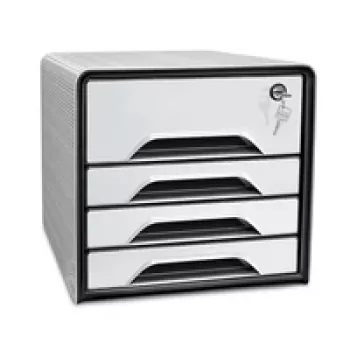 CEP Office Solution Smoove 7-311S Cajonera Blanca/Negra