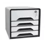 CEP Office Solution Smoove 7-311S Cajonera Blanca/Negra