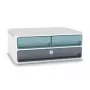 CEP Office Solution MoovUp Cajonera con cerradura Gris menta DIN A4 horizontal DIN A5 horizontal 3 cajones