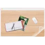 CEP Office Solution Protector de escritorio Plástico Blanco/Haya 65x50 cm