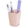 CEP Office Solution Mineral portalápices 2 compartimentos Powder Pink rectangular poliestireno 74 x 74 x 95 mm