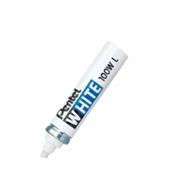 Pentel Rotulador blanco - Silver