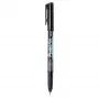 Pentel NMF50 rotulador permanente punta superfina 0,3 mm negro pack 12