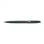 Pentel Sign Pen - negro - fino - negro - tinta a base de agua - 0,8 mm - pack de 12