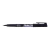 Pentel Green Label rotulador permanente negro 2,0 mm punta redonda