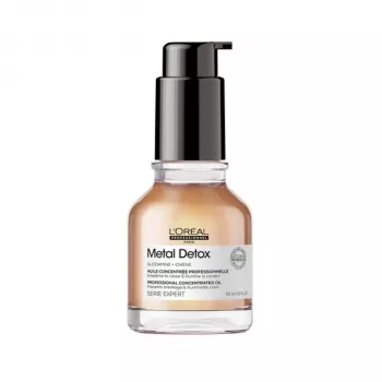 L'OREAL PROFESSIONNEL Metal Detox aceite capilar alisador concentrado profesional 50ml