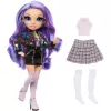MGA Rainbow High Violet Willow muñeca de moda con 2 conjuntos y accesorios
