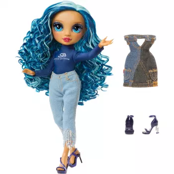 MGA Rainbow High Skyler Bradshaw muñeca de moda con 2 conjuntos y accesorios