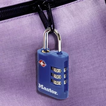Master Lock pack de 2 candados de combinación TSA, colores surtidos