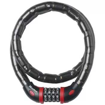 Candado de cable blindado con combinación Master Lock 8226EURDPRO