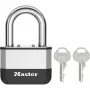 Candado de acero laminado Master Lock Elite 67mm con arco de 38mm, cilindro de 5 pines
