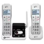 Geemarc AMPLIDECT 595-2 U.L.E Dúo Teléfono inalámbrico con 2 auriculares - Estación base - Base de carga