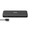 PORT Designs dock USB-C Office - 3x 4K cable atornillado EU