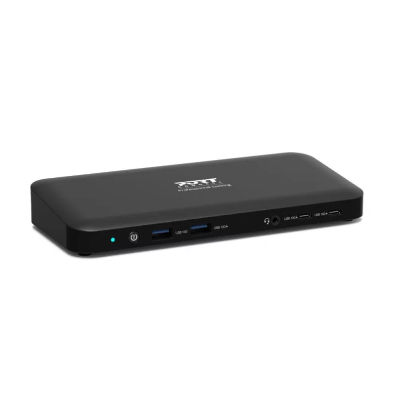PORT Designs dock USB-C Office - 3x 4K cable atornillado EU