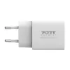 PORT Designs PORT Connect cargador de pared 20W USB-C PD con bolsa de almacenamiento blanco