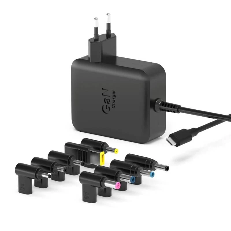PORT Designs cargador de pared universal GaN 100W conector EU - negro