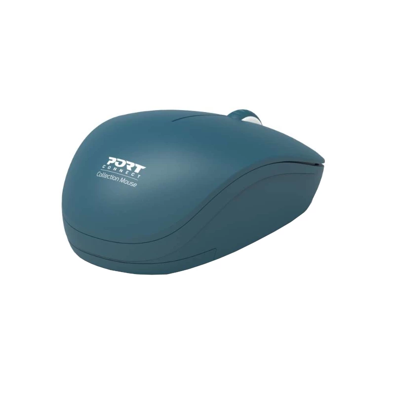 PORT Designs 900545 ratón óptico RF inalámbrico ambidiestro 1600 DPI Azul