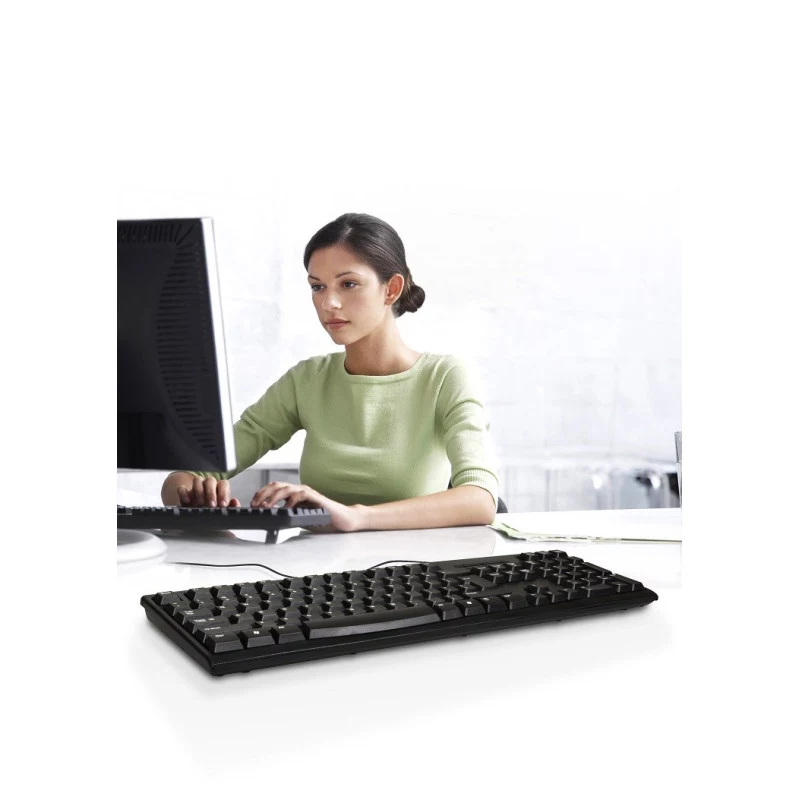 PORT Designs PORT OFFICE teclado - USB - AZERTY - Distribución francesa - Negro