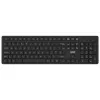 PORT Designs 900904 Conjunto de teclado y ratón inalámbrico de tamaño completo - AZERTY - Negro