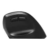 PORT Designs PORT Connect Professional ERGO SHAPE ratón inalámbrico recargable - Diestro - Óptico - 5 botones - 2,4 GHz, Bluetooth - Receptor USB