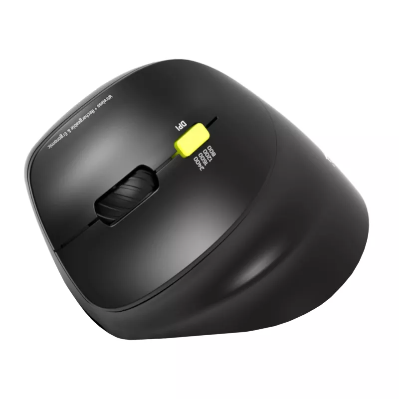 PORT Designs ERGO MOUSE RECHARG BTH LEFT HAND - Ratón - 2400 DPI