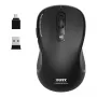 PORT Designs PORT Connect Professional ESSENTIAL ratón óptico inalámbrico - 5 botones - 2,4 GHz, Bluetooth - Receptor USB - Negro