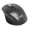PORT Designs PORT Connect Professional BUSINESS ratón inalámbrico recargable - Óptico - 6 botones - 2,4 GHz, Bluetooth - Receptor USB - Negro