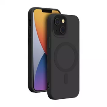 Bigben Interactive funda blanda con MagSafe para Apple iPhone 14, Negra