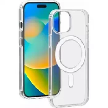 Bigben Interactive funda híbrida con MagSafe para Apple iPhone 15 transparente